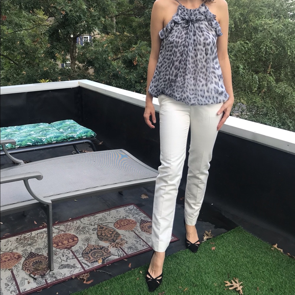 Maiyet white tailored pants